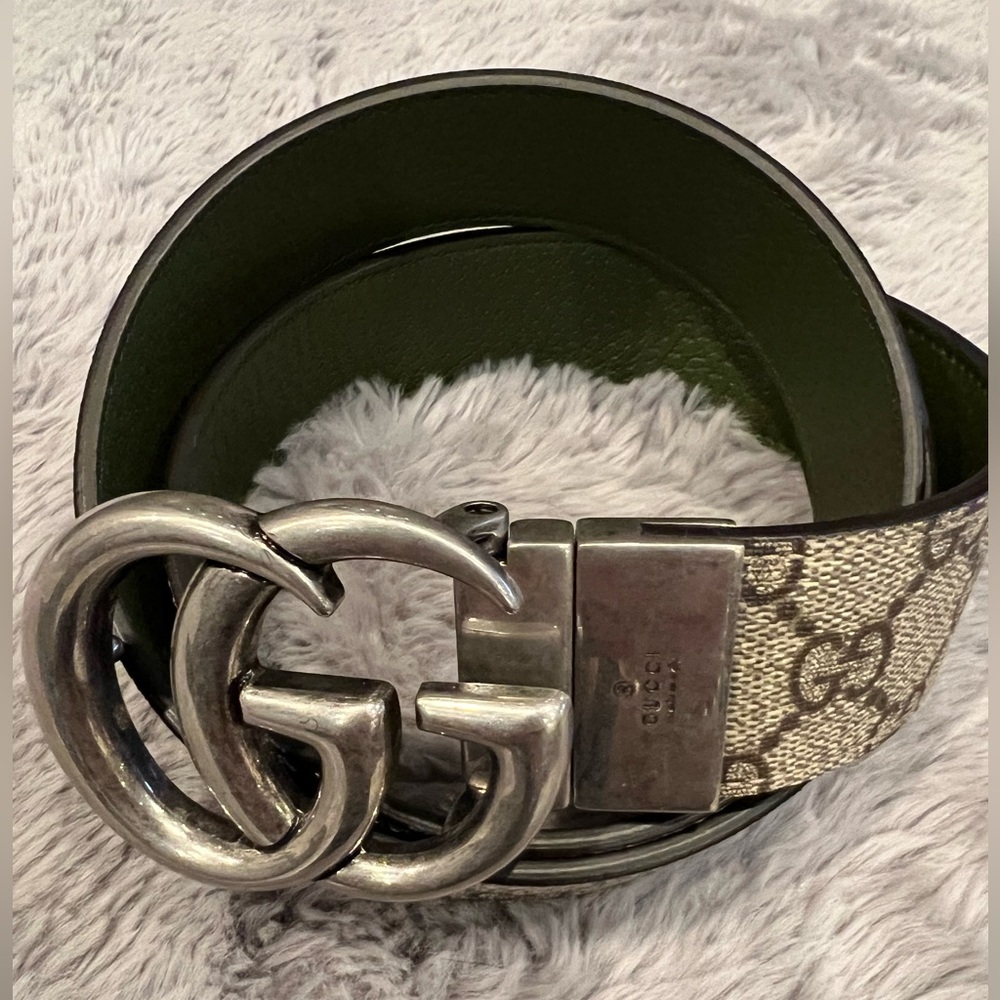 ❌SOLD❌ Gucci Marmont Reversible Belt